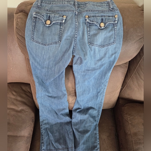 Mossimo Supply Co. Denim Flare Jeans - Picture 3 of 3